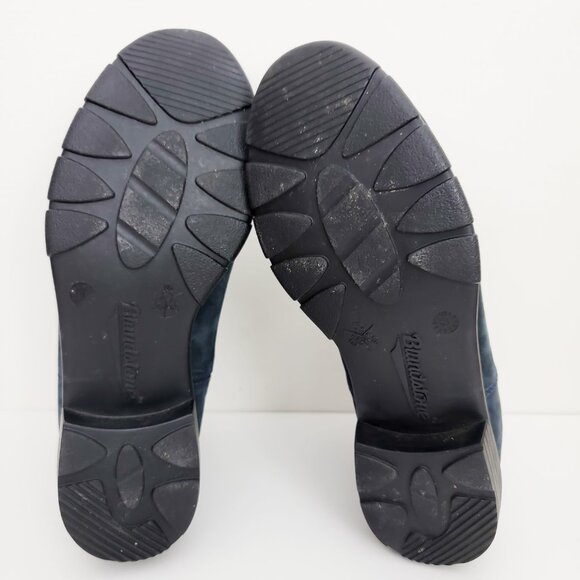 Blundstone BL1975 Ankle Chelsea Boot in Blue Nubuck 8.5 - Picture 9 of 10